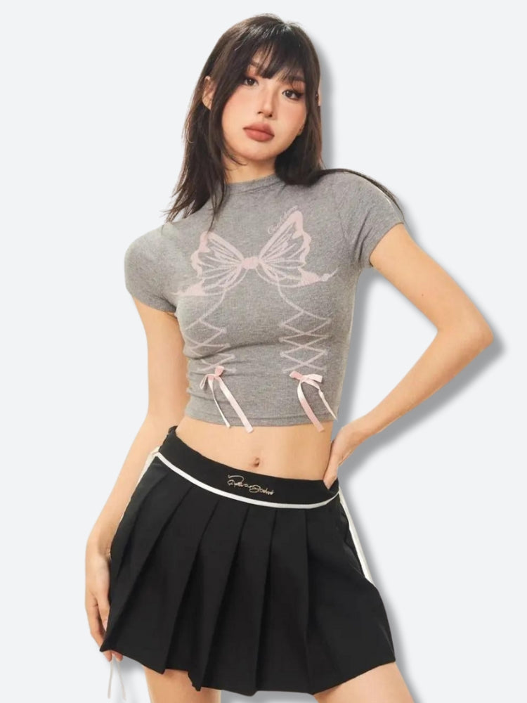 Butterfly Crop Top