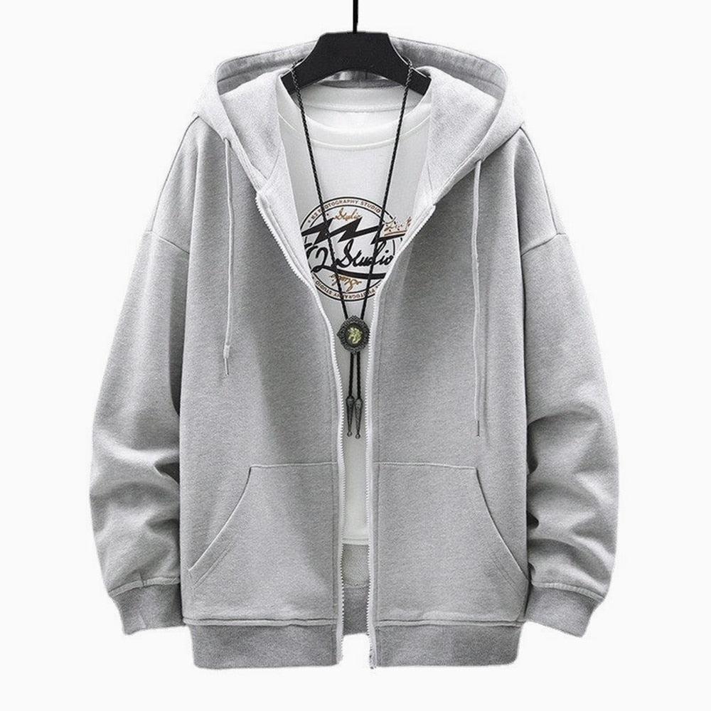 Casual Zip Up Men Hoodie Litlookz Studio