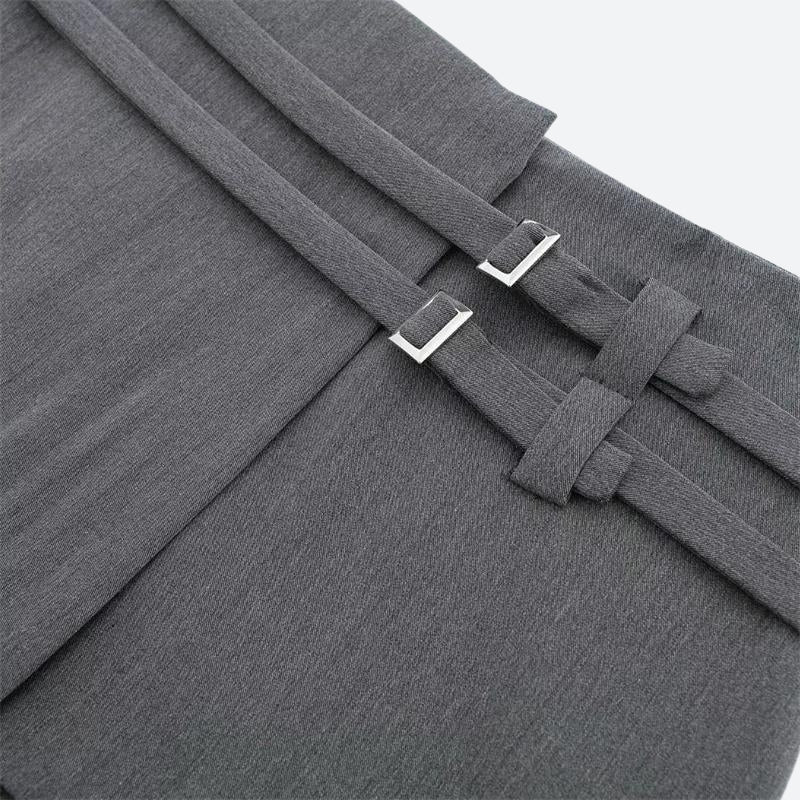 Casualcore Double Belted Mini Skort