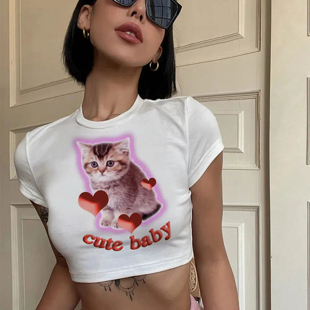 Cat Baby Tee