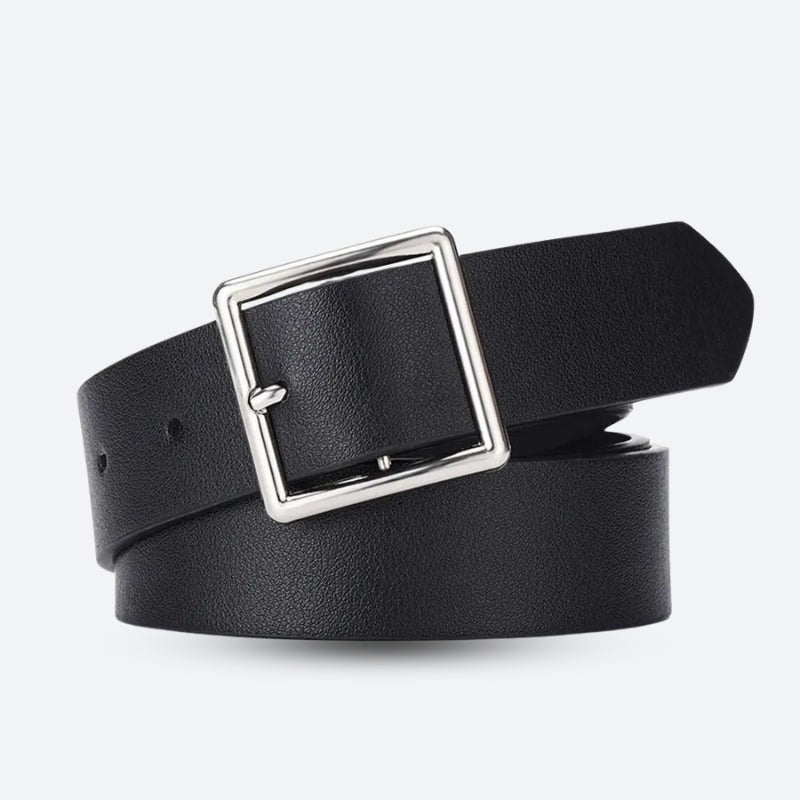 Classic Faux Leather Belt