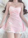 Coquette Lace Mini Dress