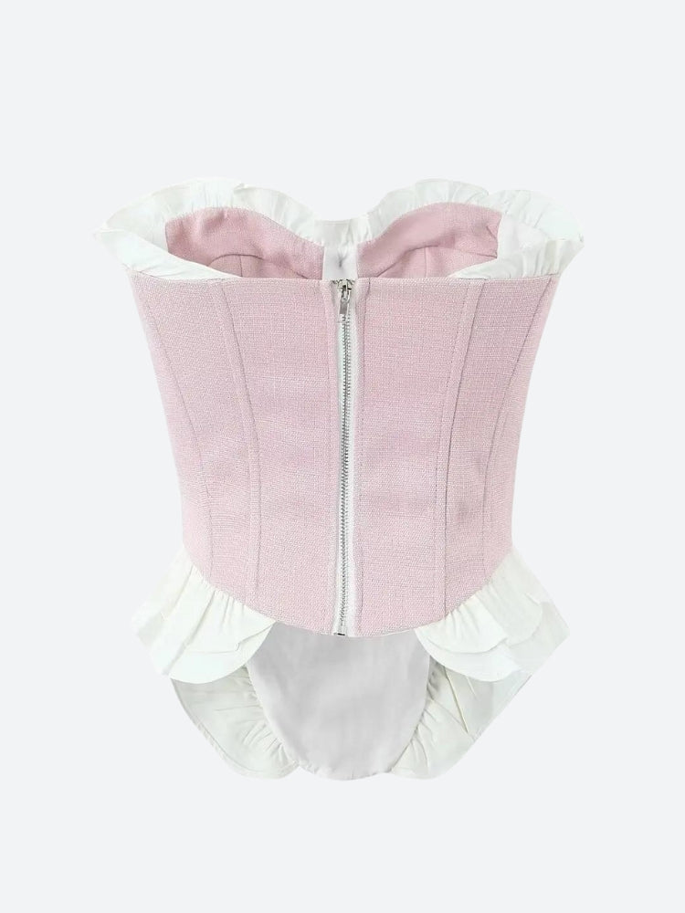 Coquette Pink Corset Top - Litlookz Studio