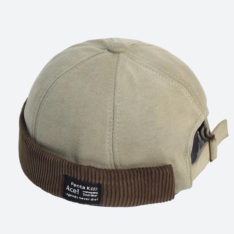 Corduroy Skull Cap