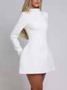 Cut Out Open Back Mini Dress