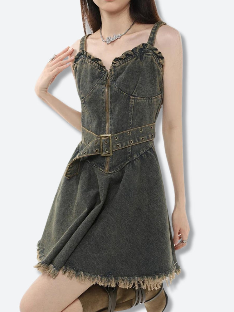 Denim Mini Dress