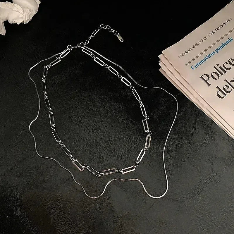 Double Chain Necklace