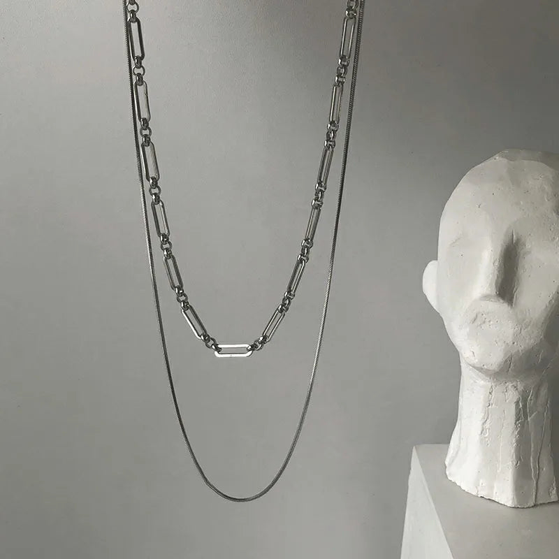 Double Chain Necklace