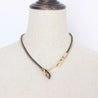 Edgy Adjustable Zipper Necklace