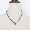 Edgy Adjustable Zipper Necklace