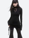 Goth Cross Top