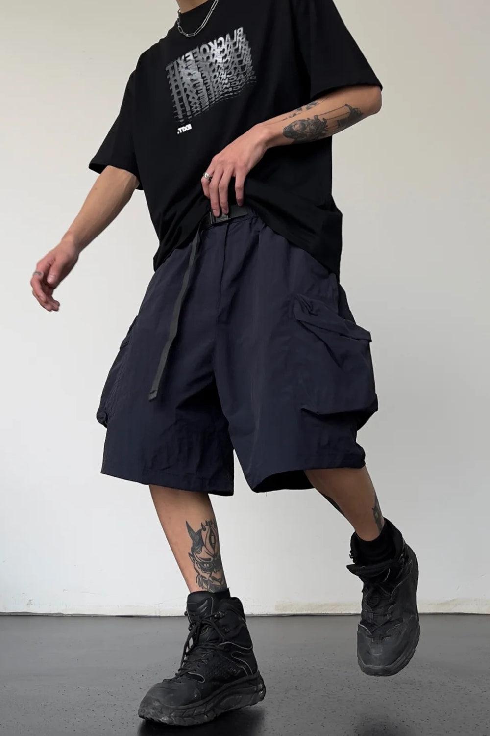 Grunge Cargo Shorts