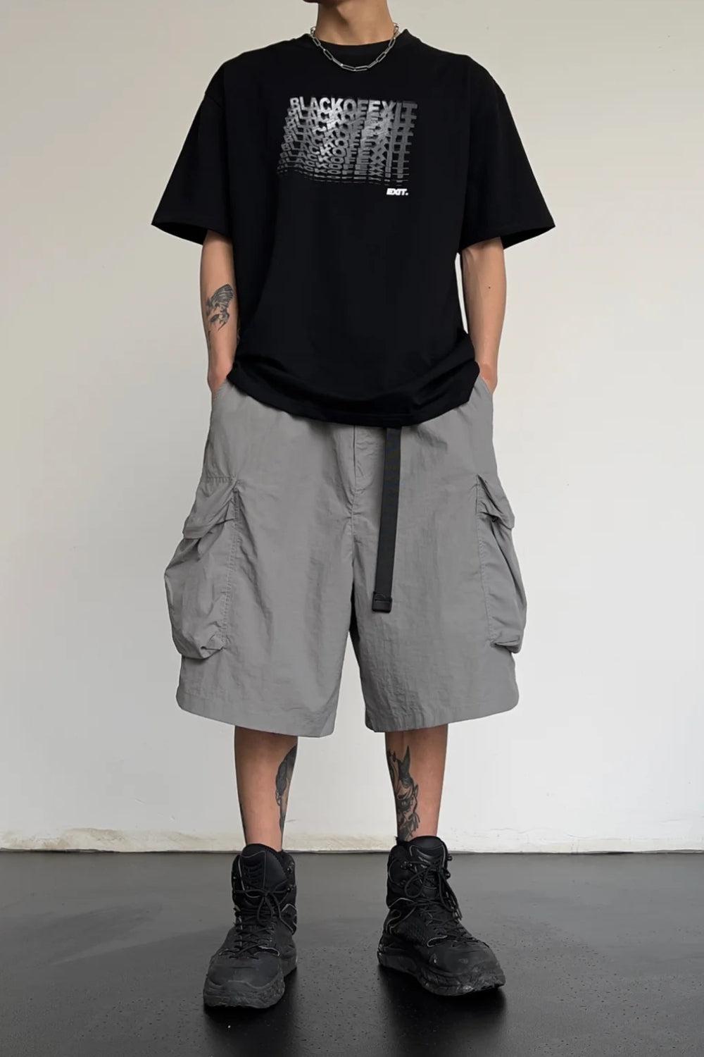 Grunge Cargo Shorts