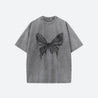 Grunge Distressed Butterfly Tee
