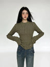 Grunge Slim Fit Sweater