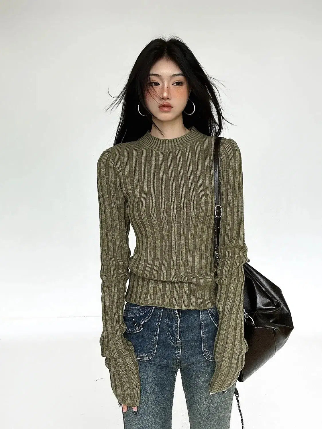 Grunge Slim Fit Sweater