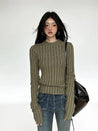 Grunge Slim Fit Sweater