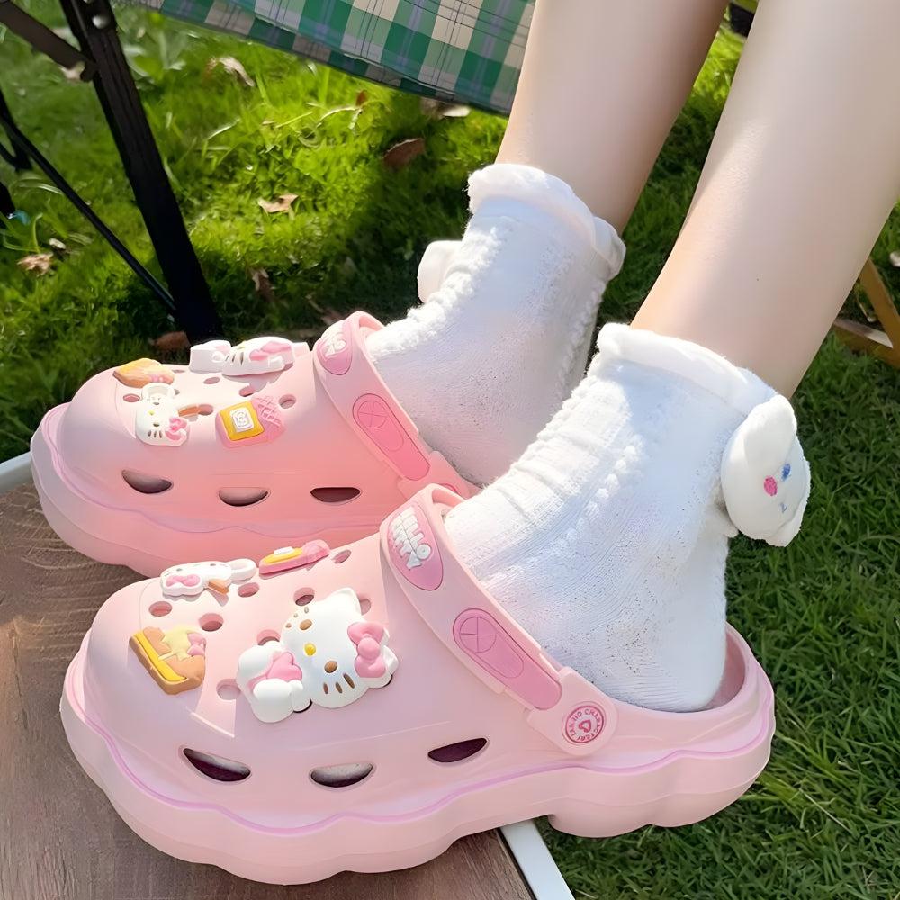 Hello Kitty Clog Slippers