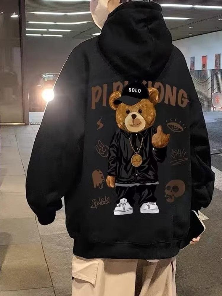 Hip Hop Teddy Hoodie Litlookz Studio