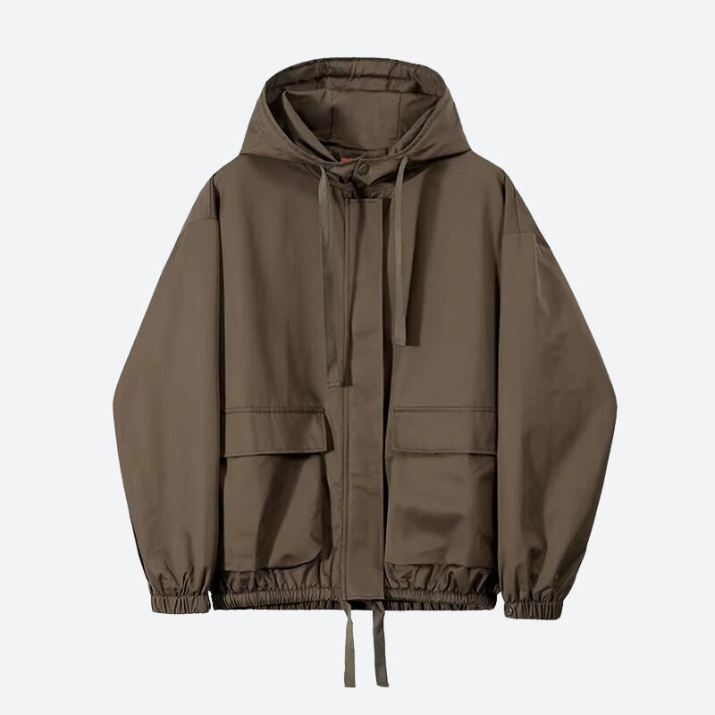 Hooded Parachute Jacket