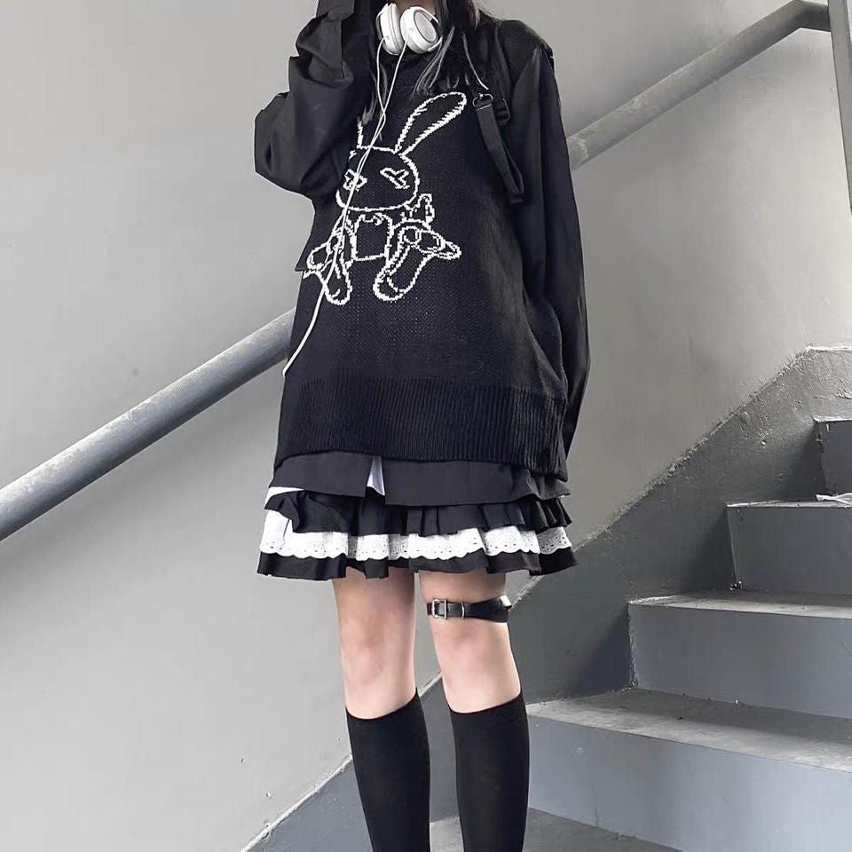 Pastel Goth Pleated Mini Skirt – Litlookz Studio