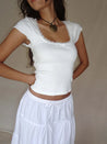 Lace Trim Baby Tee