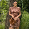 Leopard Bodycon Mini Dress