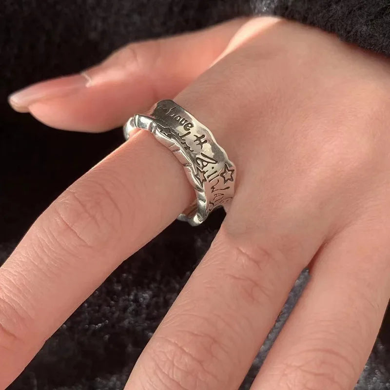 Love Engraved Ring