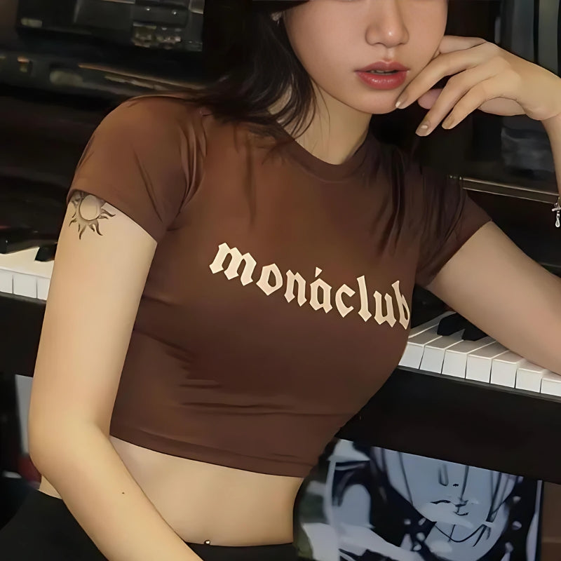 Monaclub Crop Top