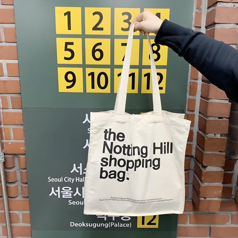 Notting Hill Canvas Tote Bag