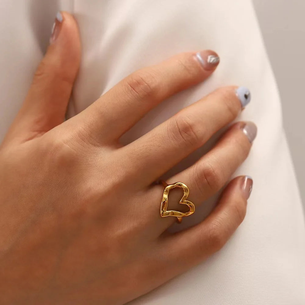 Open Heart Ring