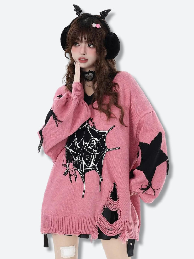 Pastel Goth Sweater