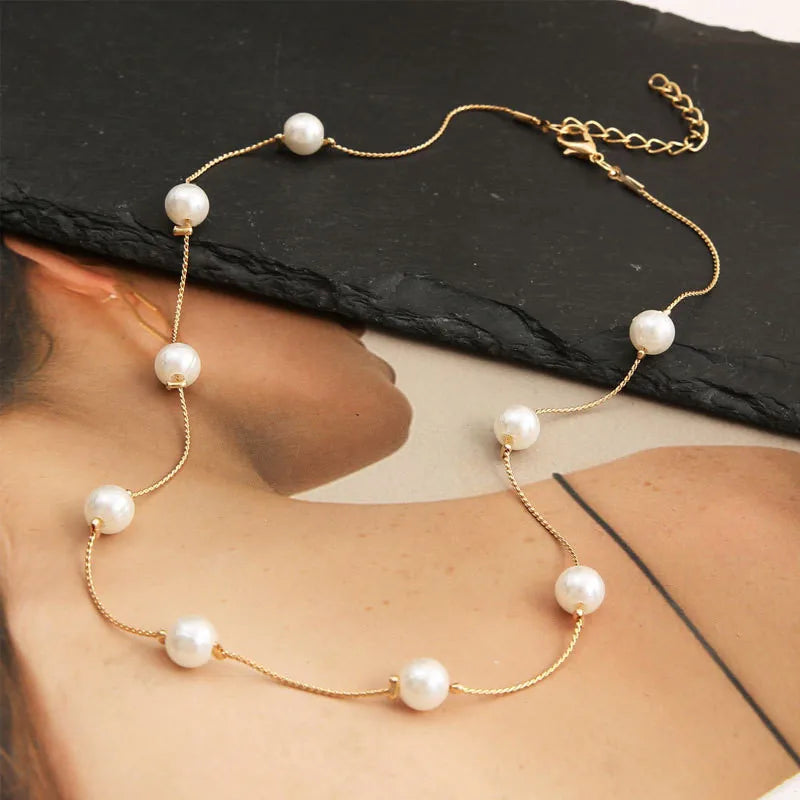 Pearl Chain Necklace