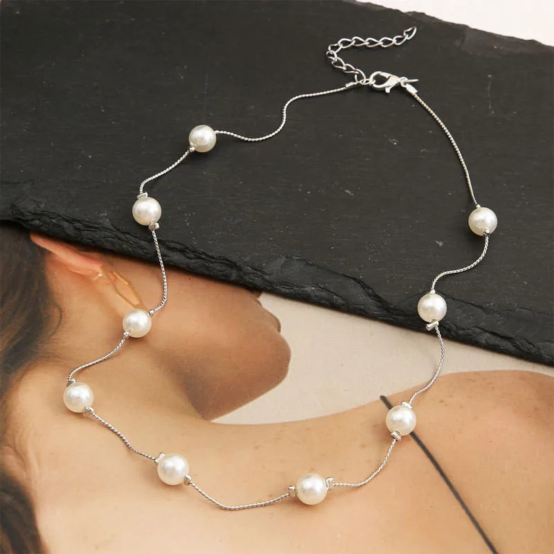 Pearl Chain Necklace