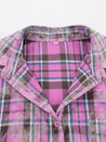 Pink Plaid Shirt