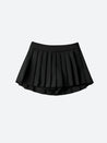 Pleated Mini School Skort