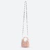 Soft Girl Beaded Chain Strap Handbag