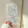 Soft Girl Flowers Clear Phone Case