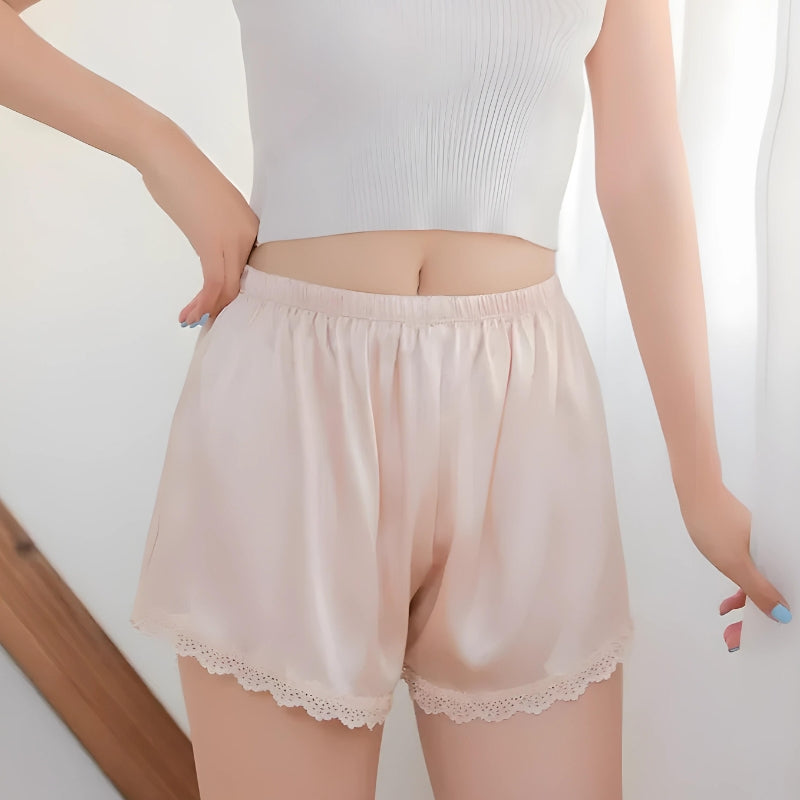 Soft Girl Satin Shorts