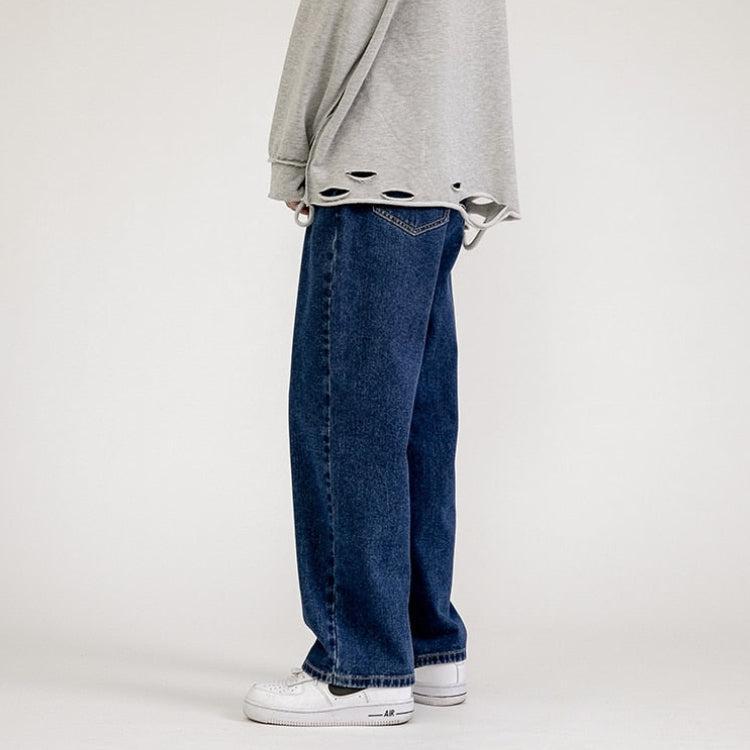 Drawstring Straight Leg Baggy Jeans – Litlookz Studio