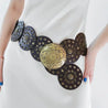 Vintage Ethnic Floral Buckle Belt