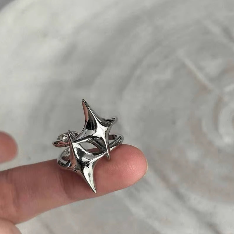 Y2K Star Ring