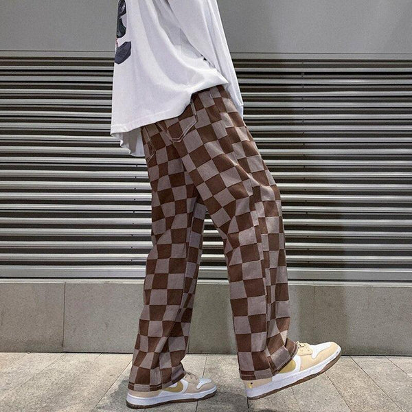 Y2K Checkered Pants – Litlookz Studio