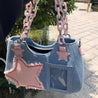 Y2k Star Transparent Denim Bag